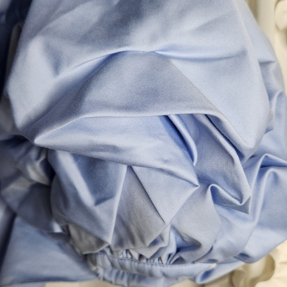 Johanna Ortiz Sky Blue Bow Blouse - Picture 5 of 7